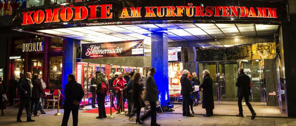Bedroht. Die Komödie und das Theater am Kurfürstendamm.