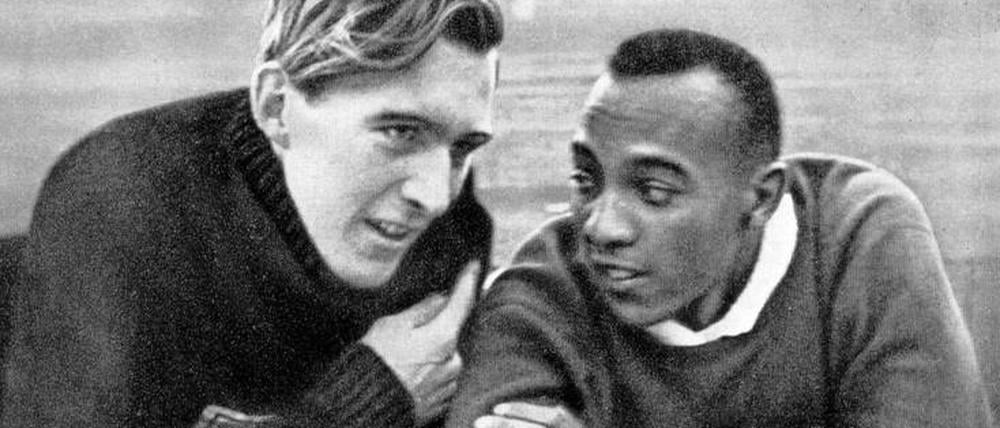 Luz Long und Jesse Owens liefern das schönste Bild der Spiele von Berlin – und ein ganz anderes, als es die Nazis im Sinn hatten.