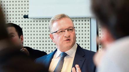Innensenator Frank Henkel (CDU).
