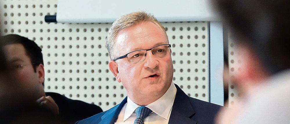 Innensenator Frank Henkel (CDU).