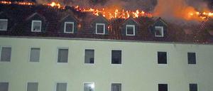 Das Mehrfamilienhaus in Tröglitz war als Unterkunft für 40 Asylbewerber vorgesehen gewesen.