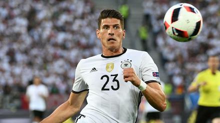 Mario Gomez, hier im Nationaltrikot, verlässt Besiktas Istanbul.