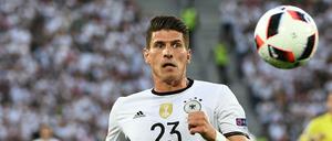 Mario Gomez, hier im Nationaltrikot, verlässt Besiktas Istanbul.