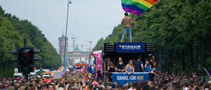 Christopher Street Day 2016 in Berlin.