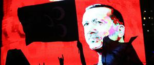 Anhänger von Präsident Erdogan