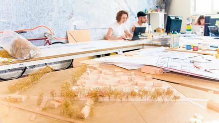 Umgestalten, Neues Schaffen. Die Architekturstudenten der UdK profitieren von der Vielzahl an Möglichkeiten, die sie an der Hochschule haben.