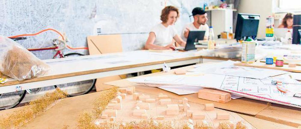 Umgestalten, Neues Schaffen. Die Architekturstudenten der UdK profitieren von der Vielzahl an Möglichkeiten, die sie an der Hochschule haben.