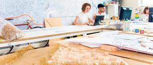 Umgestalten, Neues Schaffen. Die Architekturstudenten der UdK profitieren von der Vielzahl an Möglichkeiten, die sie an der Hochschule haben.