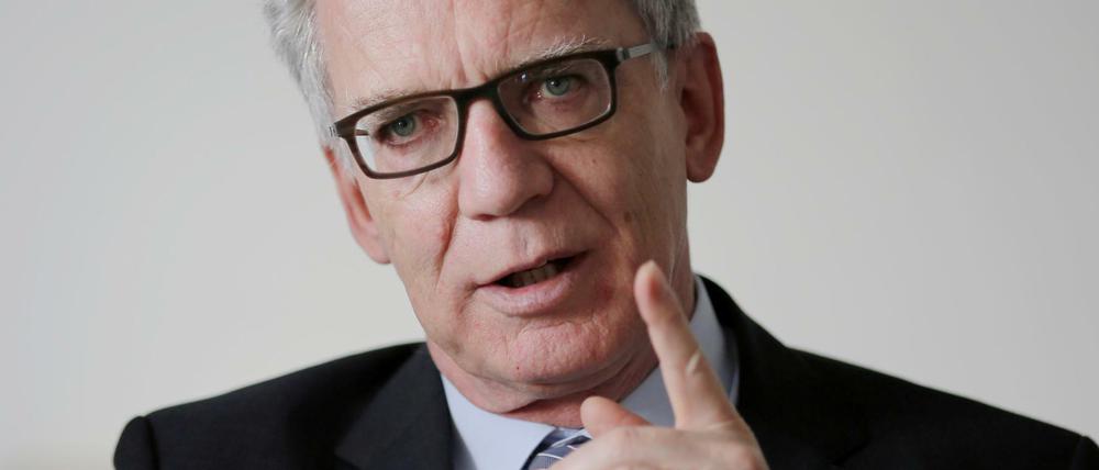 Thomas de Maizière (62) seit Dezember 2013 Bundesminister des Innern.