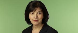Die Fraktionsvorsitzende der Grünen im EU-Parlament, Rebecca Harms.