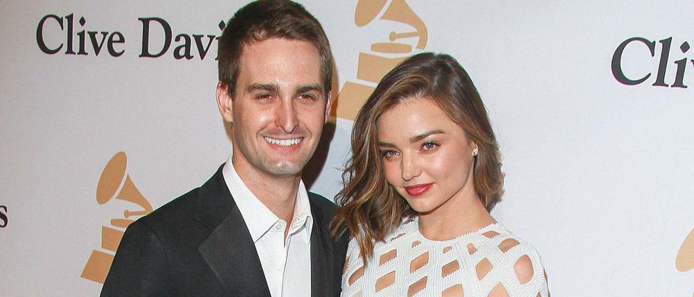 Miranda Kerr und Evan Spiegel sind seit 2015 ein Paar.