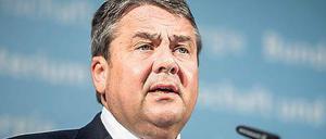 Bundeswirtschaftsminister Sigmar Gabriel.