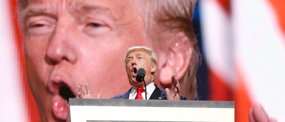 Erst belächelt, jetzt Kandidat: Donald Trump will US-Präsident werden