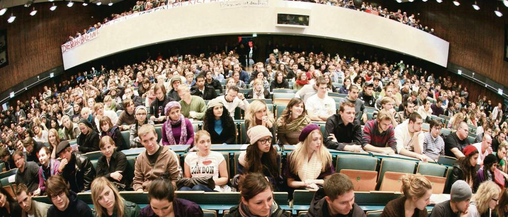 Die Zahl der Studiengänge ist in einigen Fächern sogar zurückgegangen.