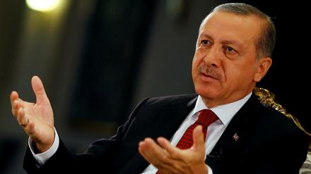 Der türkische Präsident Recep Tayyip Erdogan
