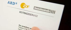 Transparenz ist im Rundfunkbeitrag bislang nicht inbegriffen.