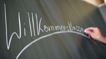 Willkommensklassen sollen Flüchtlingen den Schuleinstieg ermöglichen.