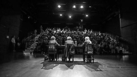 Lesung beim Literaturfestival.