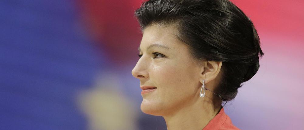 "Sie macht sowieso was sie will" - Sahra Wagenknecht, Vorsitzende der Linksfraktion im Bundestag.