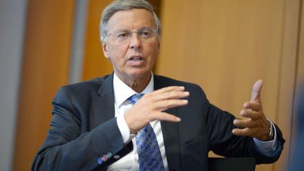 Der CDU-Innenpolitiker Wolfgang Bosbach. 