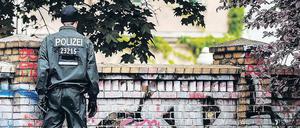 Im Dauereinsatz. Bei den Drogendelikten führt Friedrichshain-Kreuzberg (hier der Görlitzer Park) die Statistik der Berliner Polizei an. 
