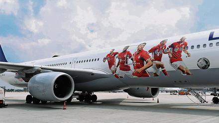 Vor dem Abflug. Der FC Bayern auf dem Weg zu neuen Ufern.