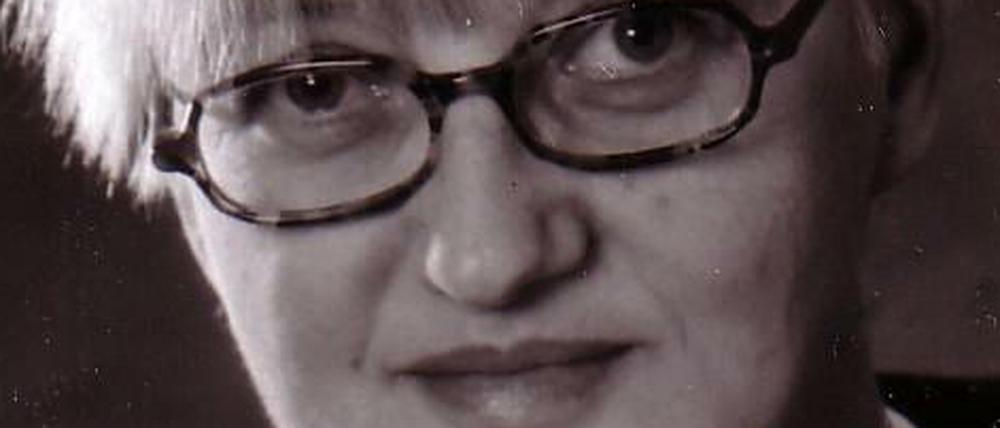 Renate Krieg (1951-2016) im Jahr 2012