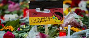 Vier Gewalttaten haben Deutschland in kürzester Zeit erschüttert. Das Land trauert - wie hier in München.