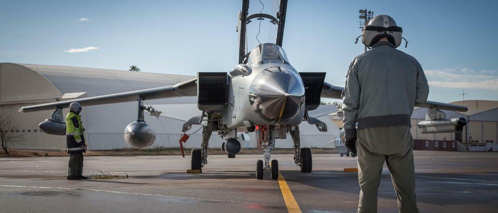 Krieg in Syrien. Auch die Bundeswehr ist gegen den IS im Einsatz.