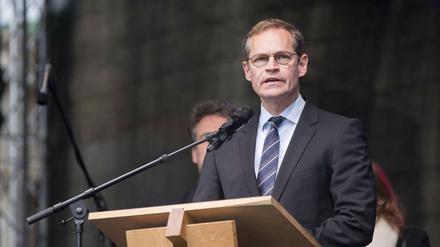 Berlins Regierender Bürgermeister Michael Müller. 