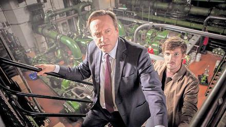 Mord in Kopenhagen:  Barnaby (Neil Dudgeon, l.) und Nelson (Gwilym Lee).