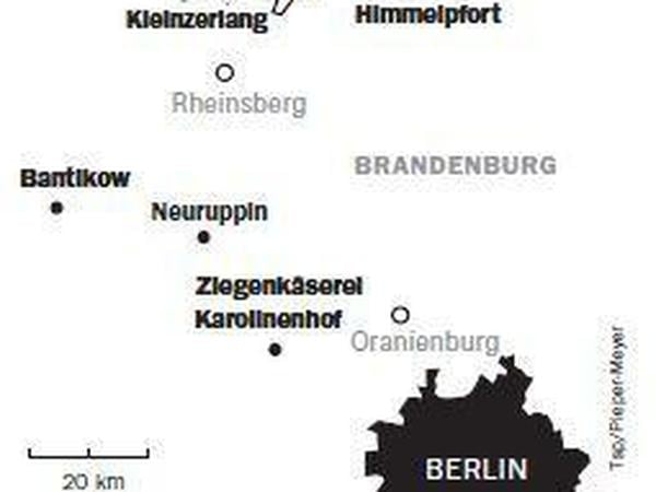 Die Route unserer Autorin.