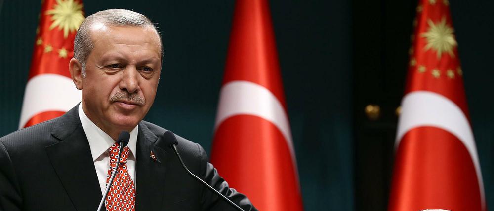 Recep Tayyip Erdogan, Präsident der Türkei.