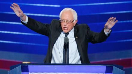 Ein Wahlkämpfer für Hillary: Bernie Sanders.