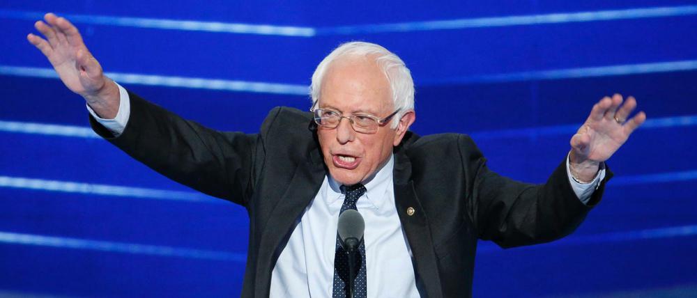 Ein Wahlkämpfer für Hillary: Bernie Sanders.