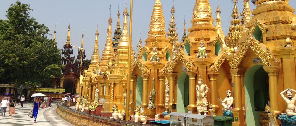 Yangons Wahrzeichen: die Shwegadon-Pagode.