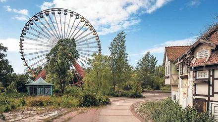 Es geht wieder rund. Wer an einer Führung teilnimmt, sieht viele der ehemaligen Hauptattraktionen. Oder das, was von ihnen übrig ist.Foto: 