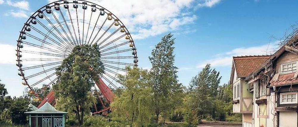 Es geht wieder rund. Wer an einer Führung teilnimmt, sieht viele der ehemaligen Hauptattraktionen. Oder das, was von ihnen übrig ist.Foto: 