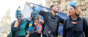 Gemeinsam stark. Viele Studierende votierten gegen den Brexit. Dabei gehen junge Briten seltener ins Ausland als EU-Studierende. Foto: dpa