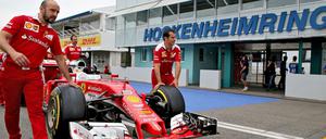 Ob die Formel-1-Teams nach dem diesjährigen Grand Prix noch mal in Hockenheim Station machen, ist fraglich.