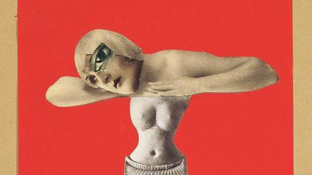 Hannah Höch nutzte für ihre Collage das Abbild einer steinernen Khmer-Göttin.