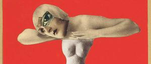 Hannah Höch nutzte für ihre Collage das Abbild einer steinernen Khmer-Göttin.