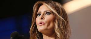 Umstrittener Lebenslauf: Melania Trump, Frau des US-Präsidentschaftskandidaten Donald Trump