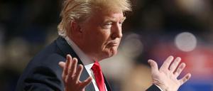 Erneute Provokation: US-Präsidentschaftskandidat Donald Trump 