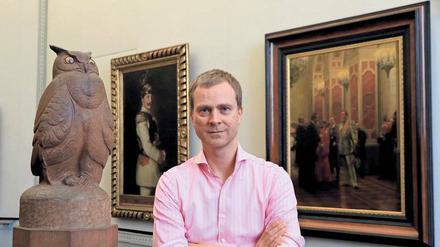 Abschied von Berlin. Philipp Demandt in seinem angestammten Haus, der Alten Nationalgalerie. 