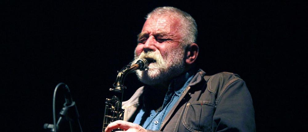 Ausdauerwunder. Peter Brötzmann 2014 in Portugal.