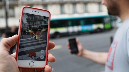 Die Spiele-App PokémonGo. 