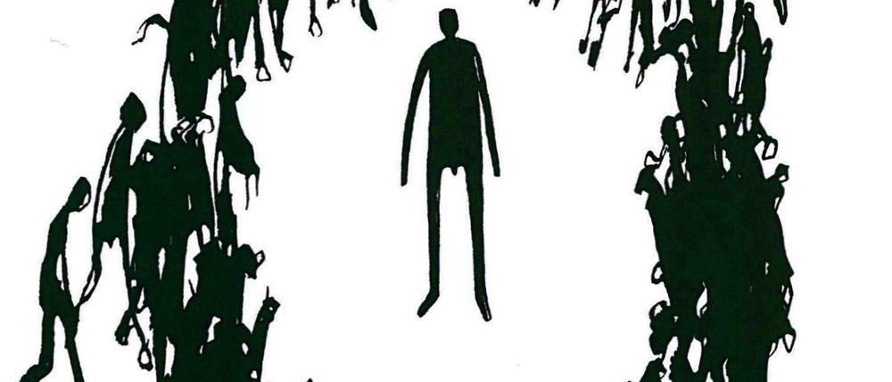 Innen- und Außensicht: Eine Seite aus dem besprochenen Buch.