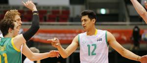 Unfall vor Dienstbeginn: Nehemiah Mote verletzt sich im Einsatz für Australien und kommt nicht zu den BR Volleys.