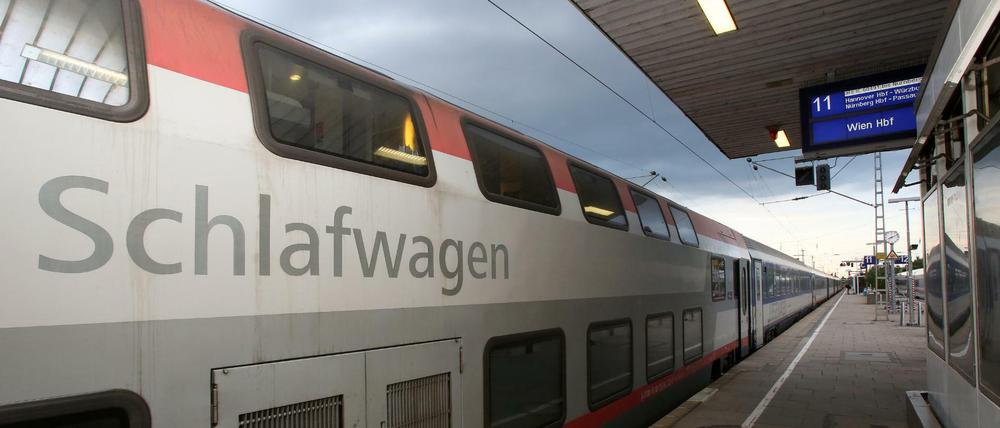 Weiter unterwegs: Ein Nachtzug der ÖBB